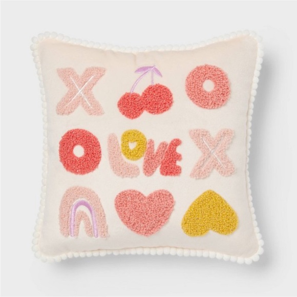 Spritz Other - Small XO Square Valentine's Day Pillow - Spritz Target 2025
